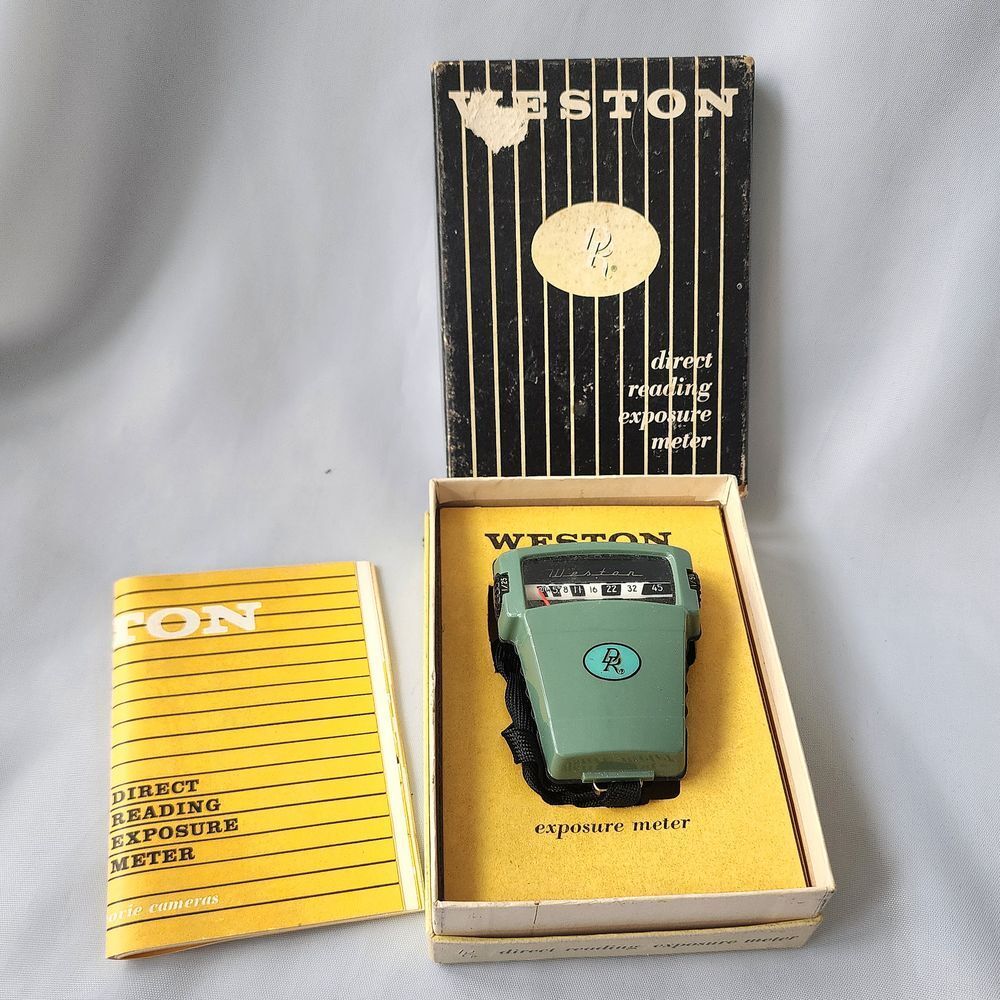 Weston‎ Direct Reading Light Exposure Meter Vintage Photography Zero Corrector